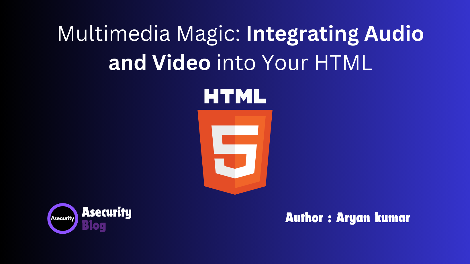 Multimedia Magic: Integrating Audio and Video into Your HTML