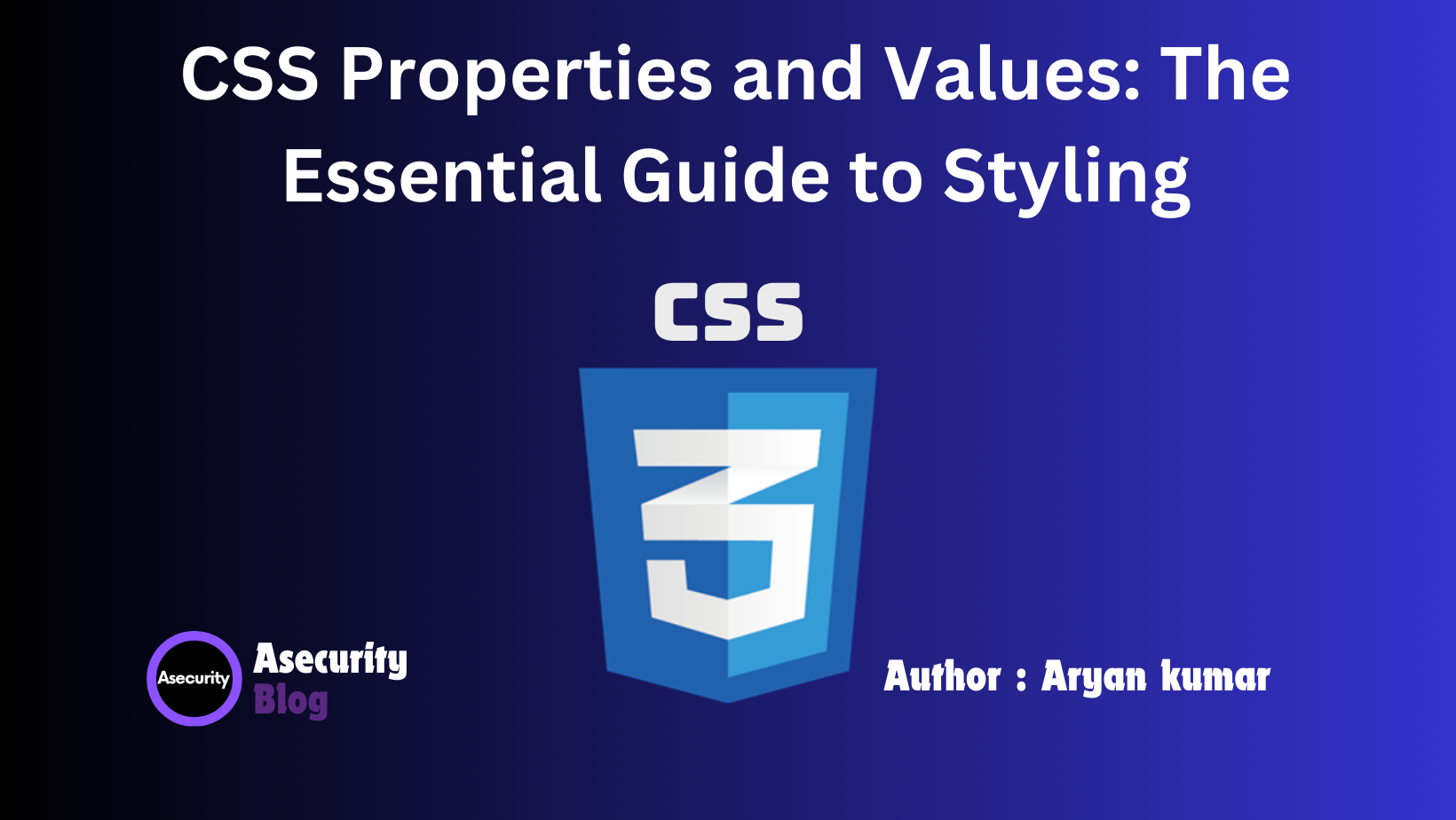 CSS Properties and Values: The Essential Guide to Styling - Core CSS properties and values.